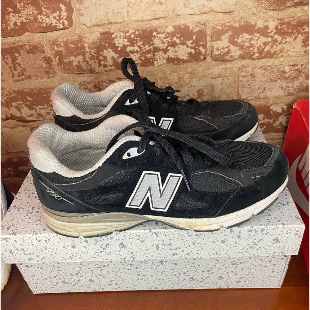 New balance 990 black and silver
